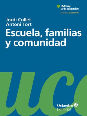 cover image of Escuela, familias y comunidad